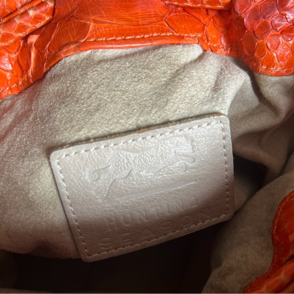 Hunting Season | Small Python Bucket Bag - Picture 2 of 5